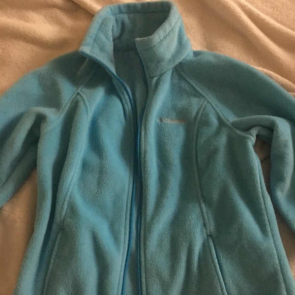 Columbia Jackets & Blazers - Columbia turquoise fleece Columbia Jackets & Blazers - Columbia turquoise fleece